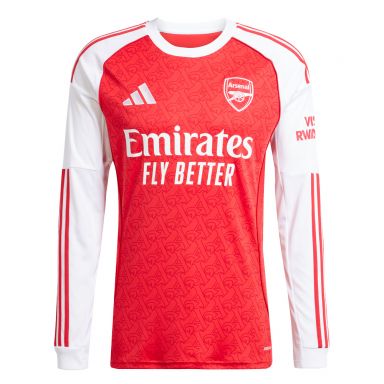 adidas Arsenal FC 2025/26 Men's Long Sleeve Home Jersey