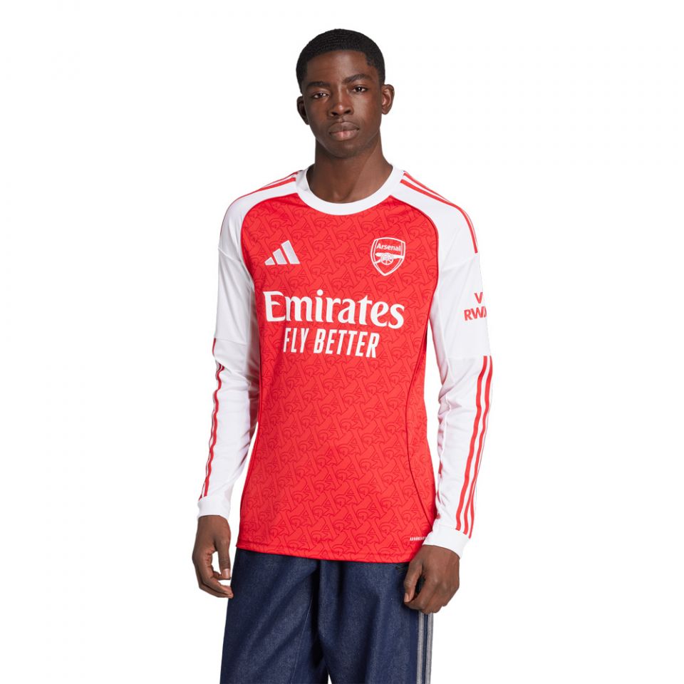 adidas Arsenal FC 2025/26 Men's Long Sleeve Home Jersey