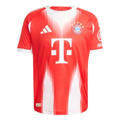 adidas Bayern Munich 2025/26 Men's Authentic Home Jersey