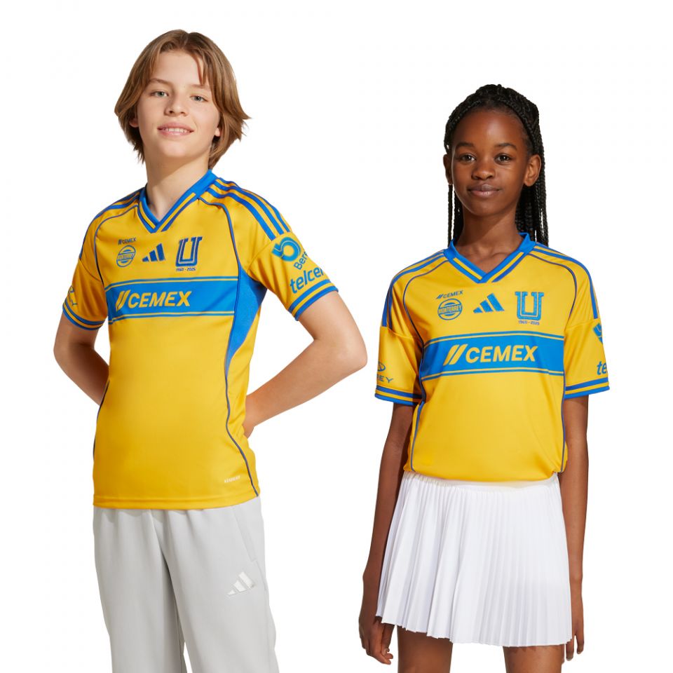 adidas Tigres UANL 2025/26 Youth Home Jersey