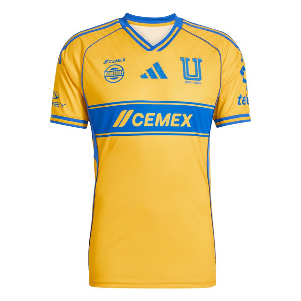 adidas Tigres UANL 2025/26 Men's Home Jersey
