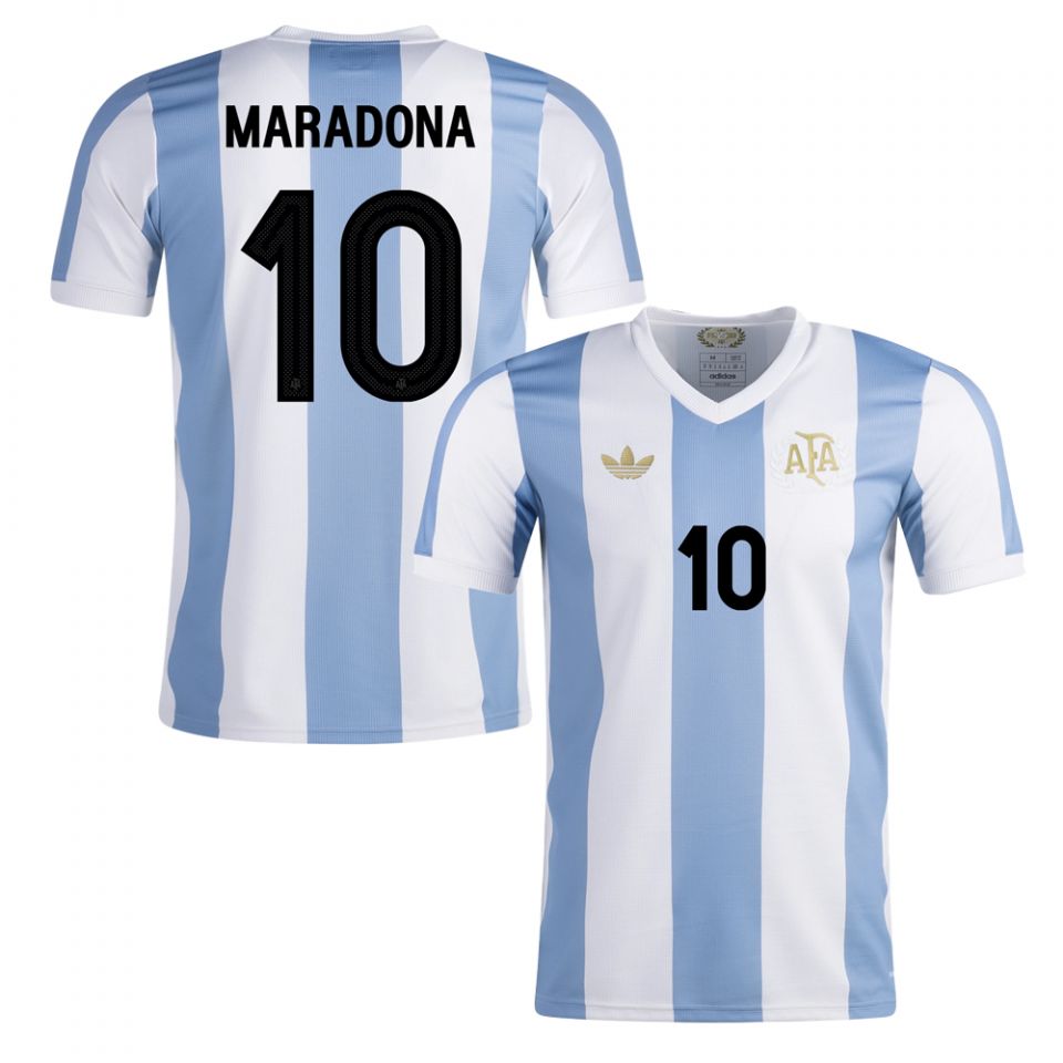 adidas Argentina Youth 50th Anniversary Jersey MARADONA 10