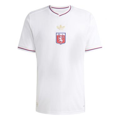 adidas Olympique Lyonnais Men's 75th Anniversary Jersey