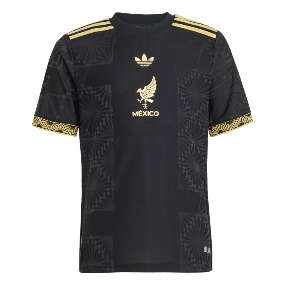 adidas Mexico 2025 Gold Youth Authentic Jersey