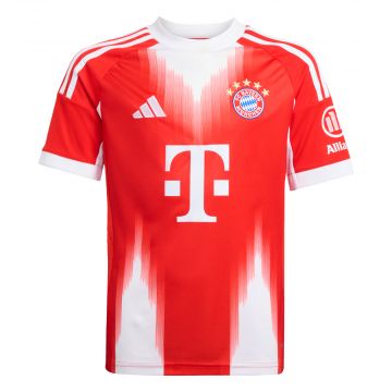 adidas Bayern Munich 2025/26 Youth Home Jersey