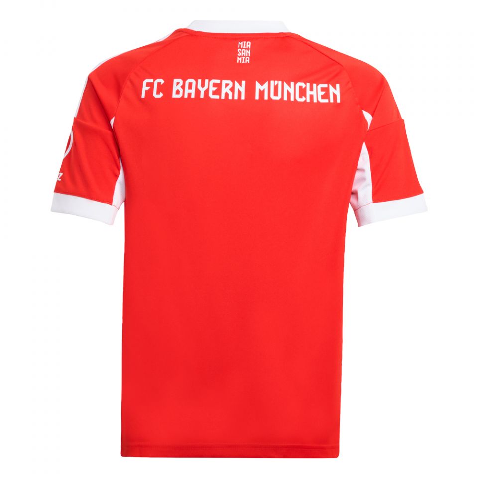 adidas Bayern Munich 2025/26 Youth Home Jersey