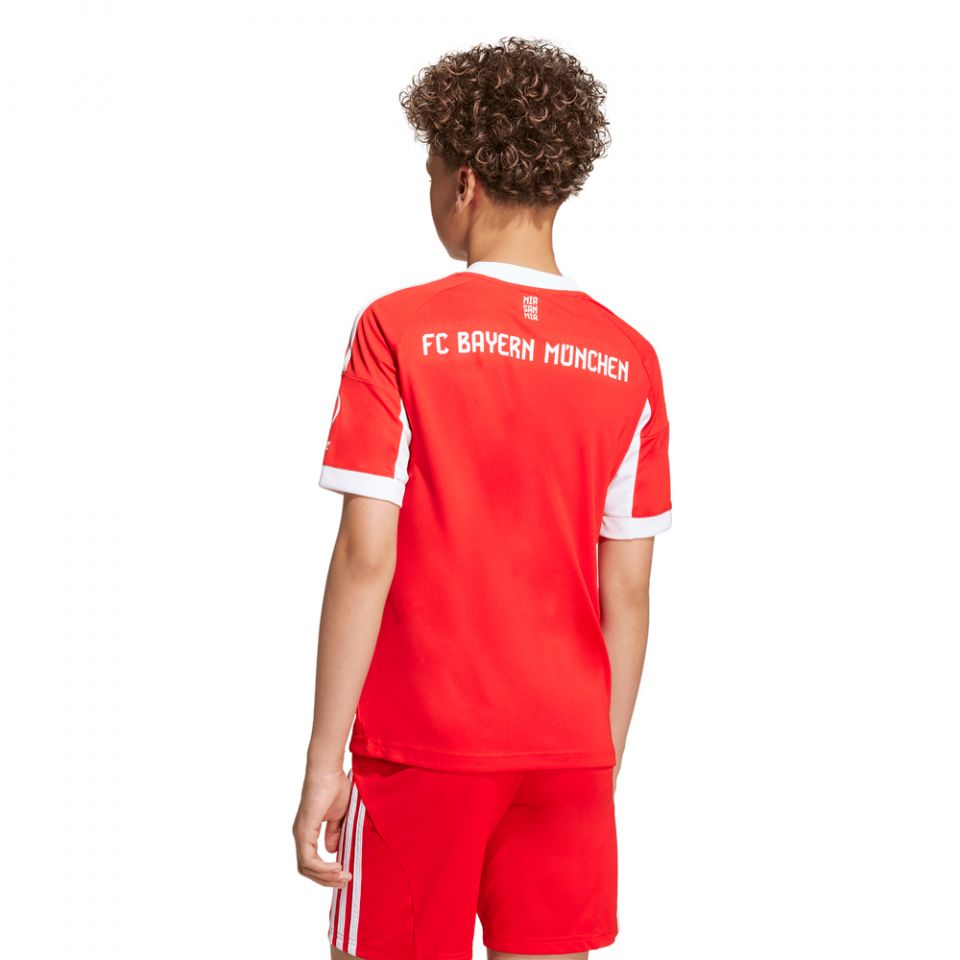 adidas Bayern Munich 2025/26 Youth Home Jersey