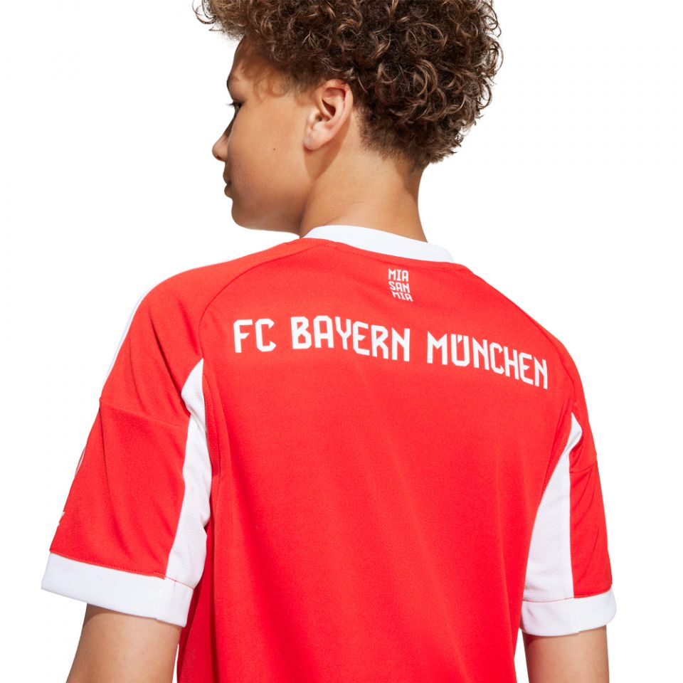 adidas Bayern Munich 2025/26 Youth Home Jersey
