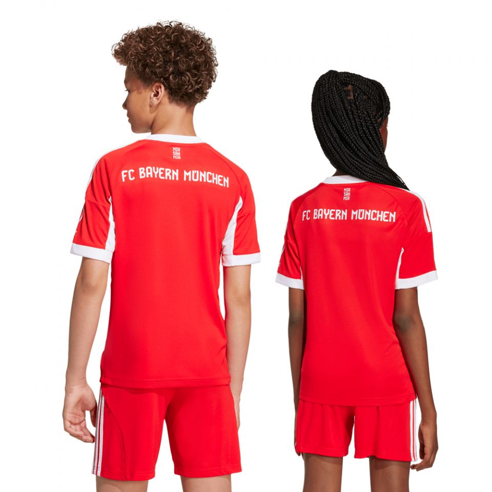 adidas Bayern Munich 2025/26 Youth Home Jersey