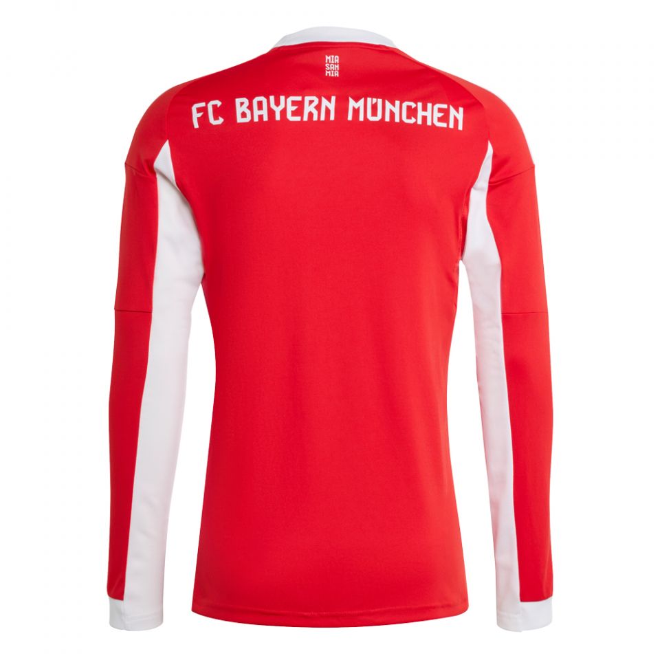 adidas FC Bayern München 長袖ユニフォーム adidas Bayern Munich 2025/26 Men's Long Sleeve Home Jersey