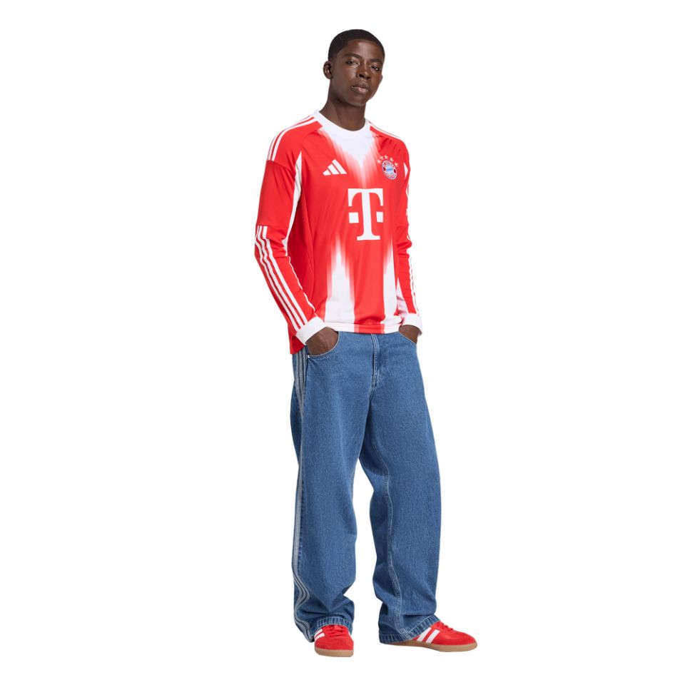 adidas Bayern München サッカーウェア XL adidas Bayern Munich 2025/26 Men's Long Sleeve Home Jersey