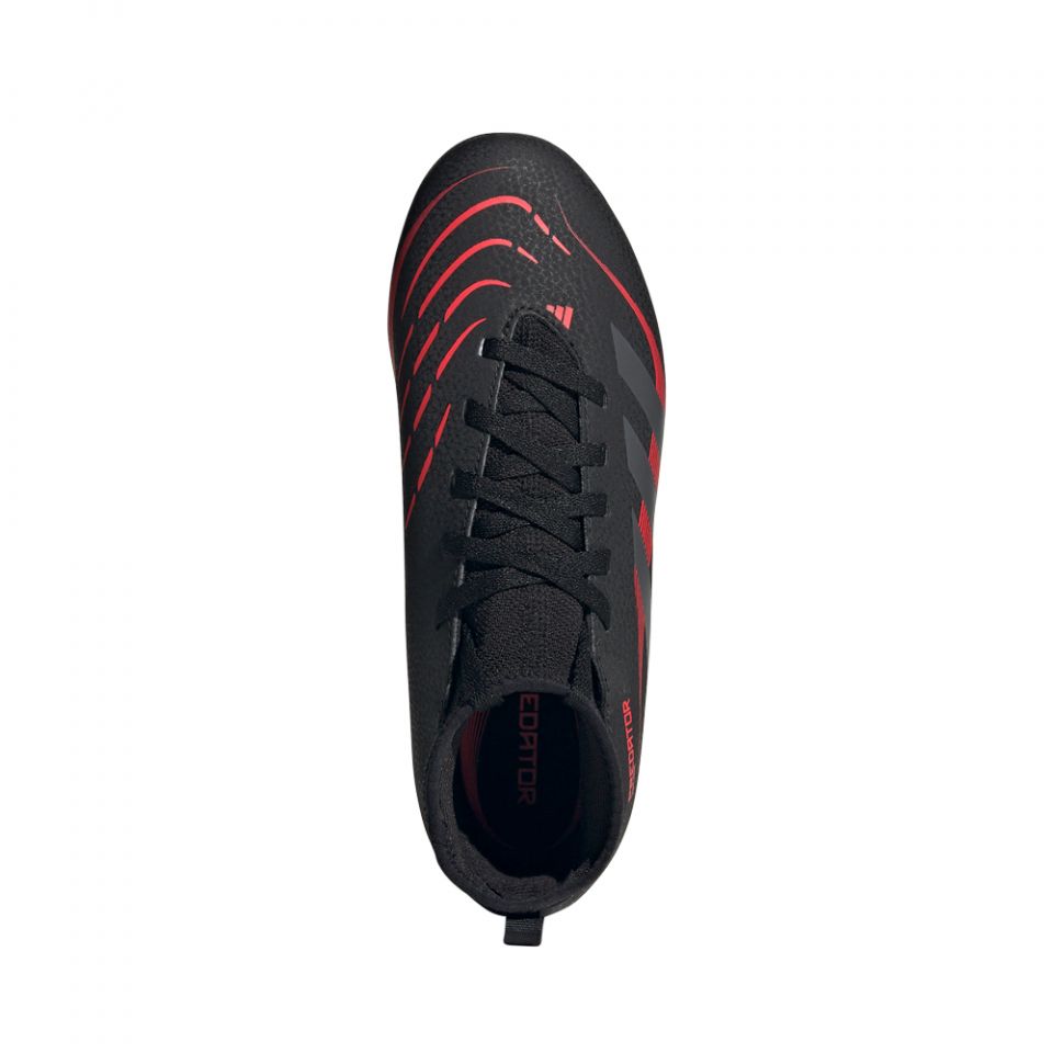 adidas Predator Club Sock FG/MG Junior Soccer Cleats | Stealth