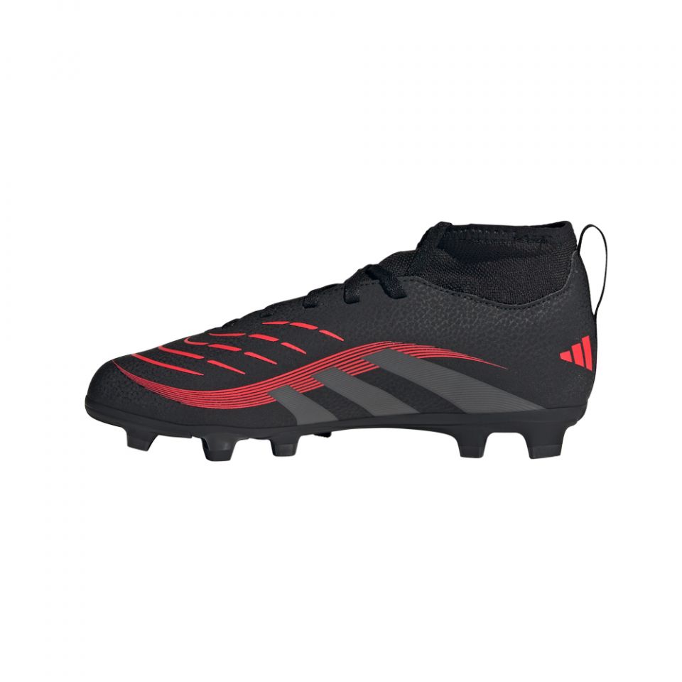 adidas Predator Club Sock FG/MG Junior Soccer Cleats | Stealth