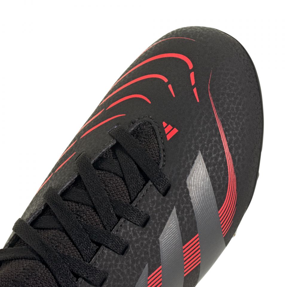 adidas Predator Club Sock FG/MG Junior Soccer Cleats | Stealth
