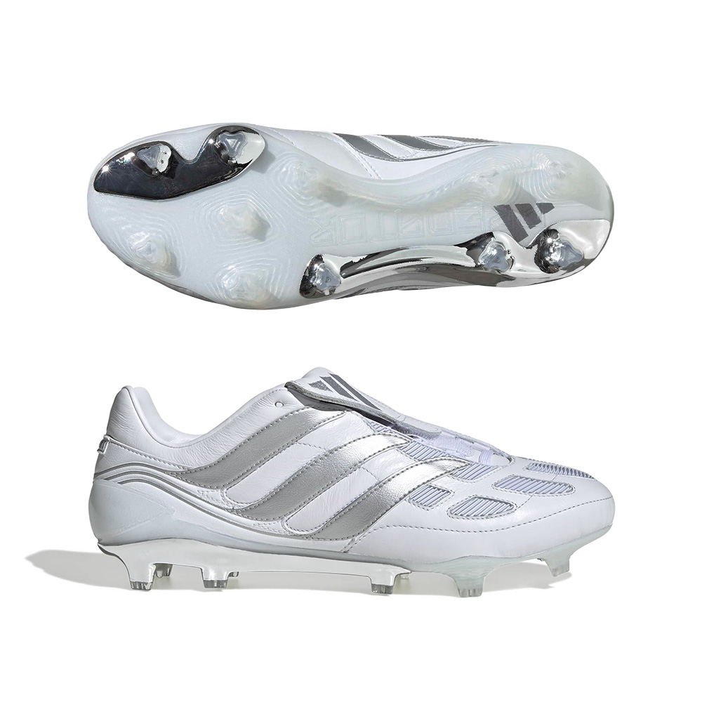 adidas Predator Precision Elite FG Soccer Cleats | Silver