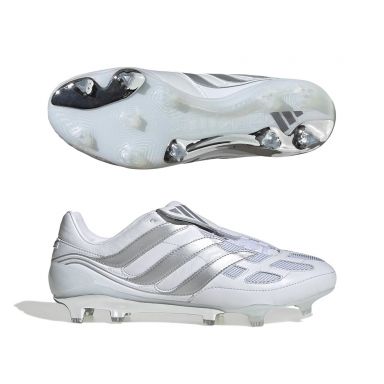 adidas Predator Precision Elite FG Soccer Cleats | Silver Strike Pack