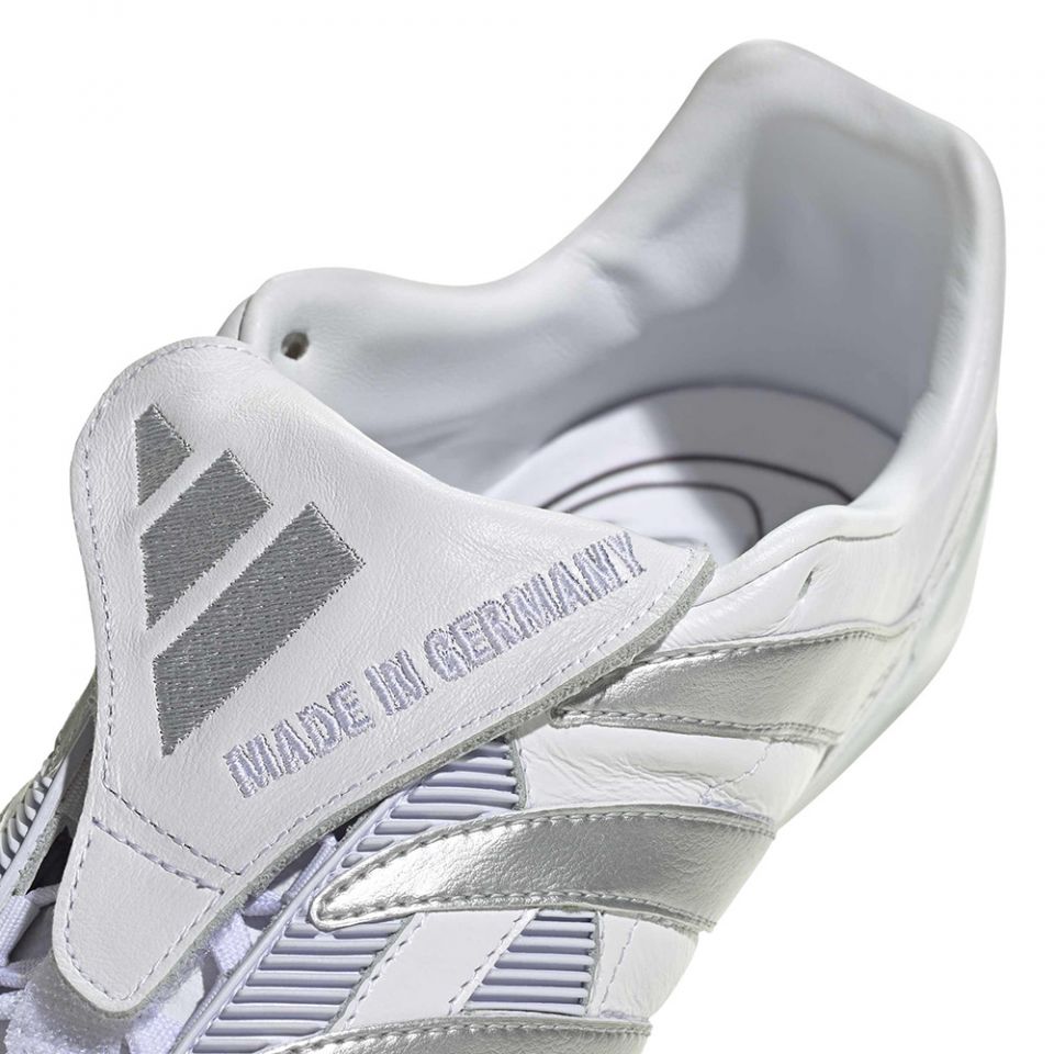 adidas Predator Precision Elite FG Soccer Cleats | Silver Strike Pack