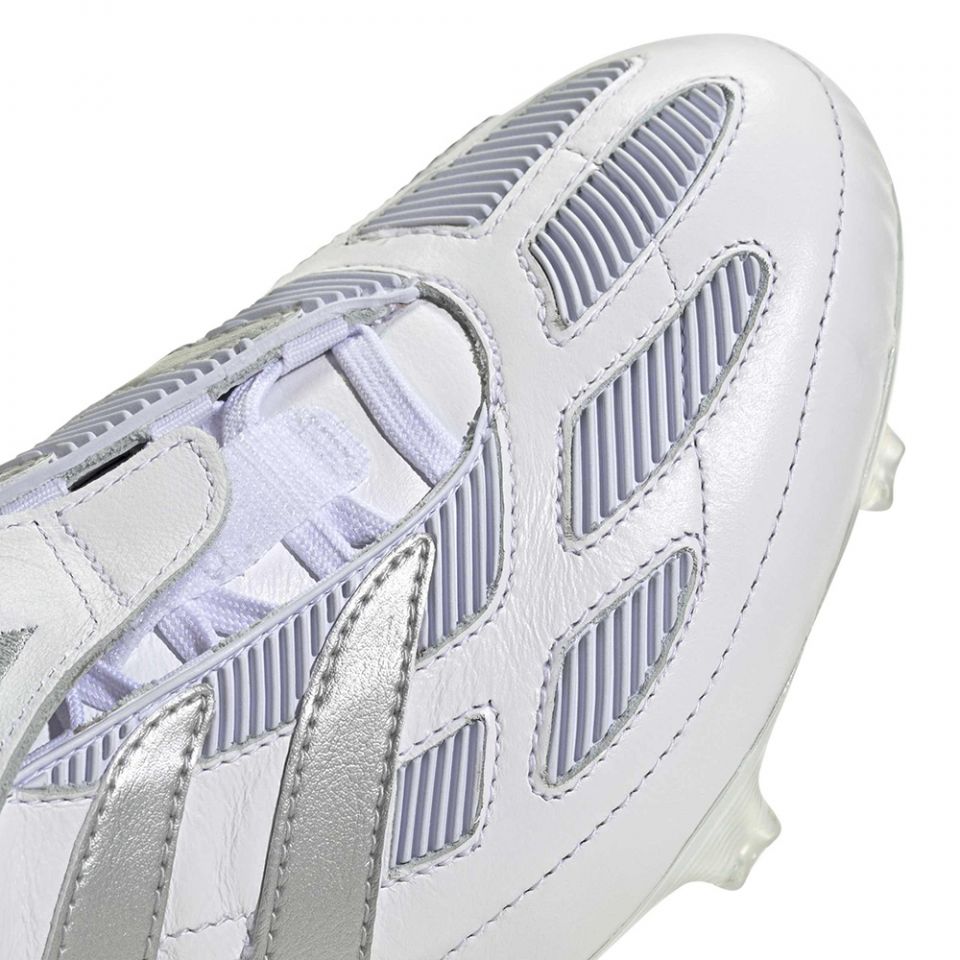 adidas Predator Precision Elite FG Soccer Cleats | Silver Strike Pack