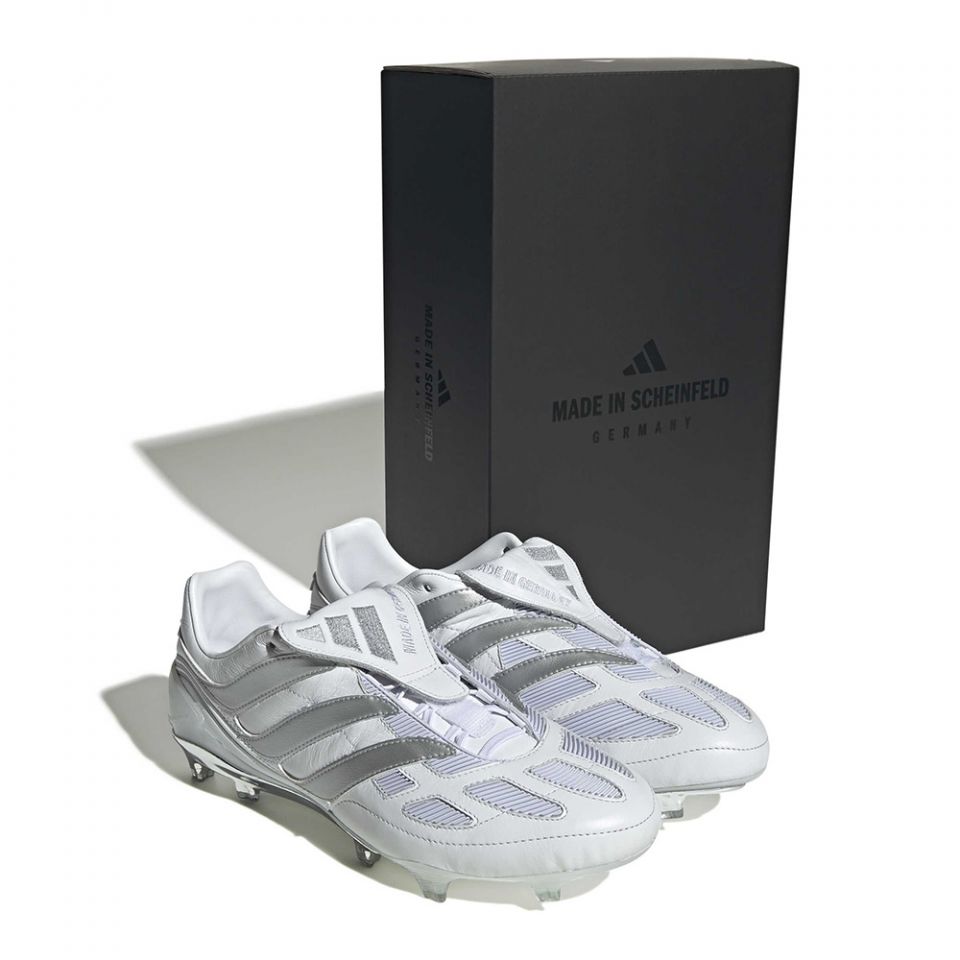adidas Predator Precision Elite FG Soccer Cleats | Silver Strike Pack