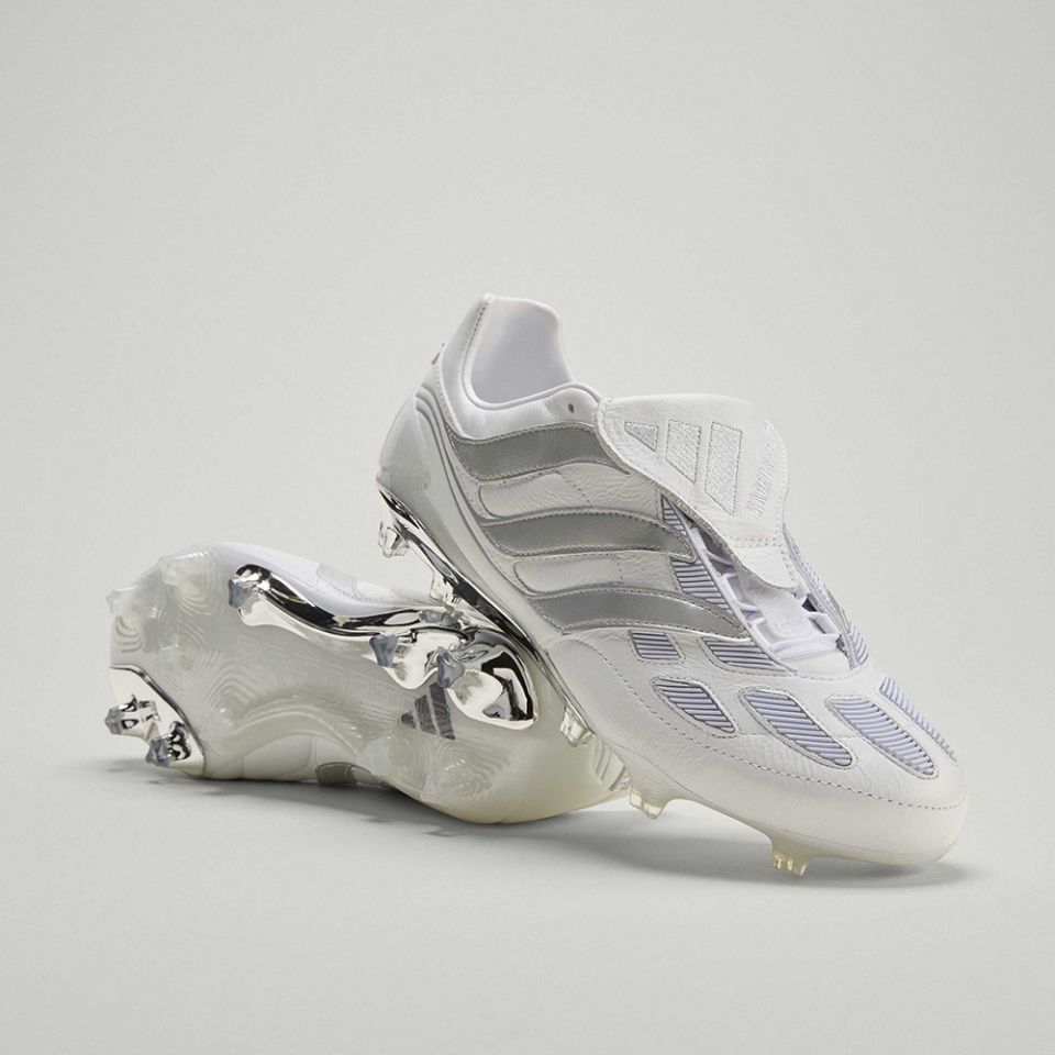adidas Predator Precision Elite FG Soccer Cleats | Silver