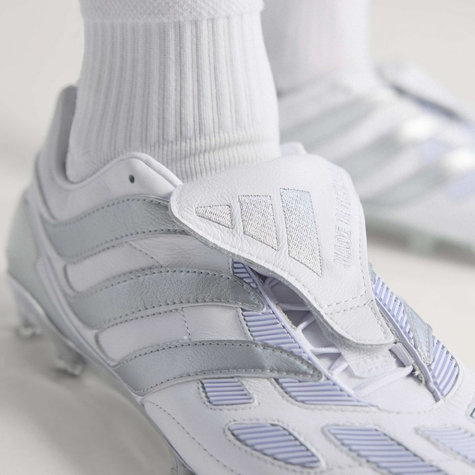 adidas Predator Precision Elite FG Soccer Cleats | Silver
