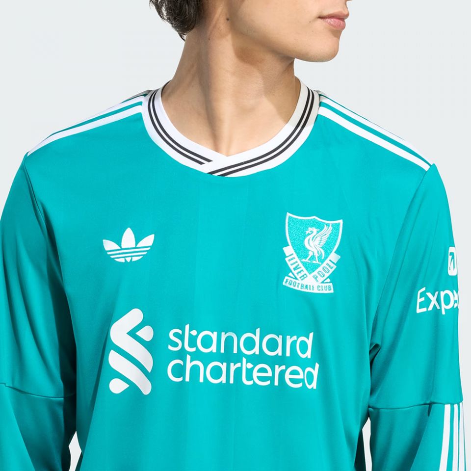 adidas Liverpool FC 2025/26 Men's Long Sleeve Third Jersey