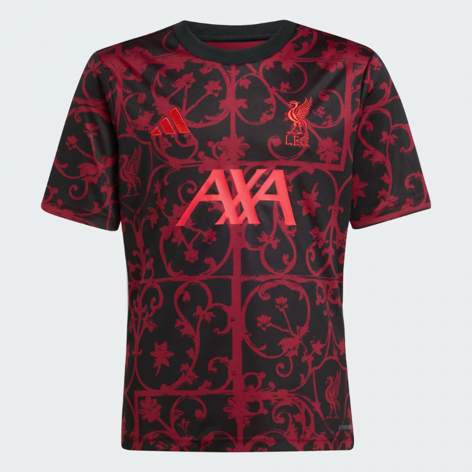 adidas Liverpool FC 2025/26 Youth Prematch Jersey