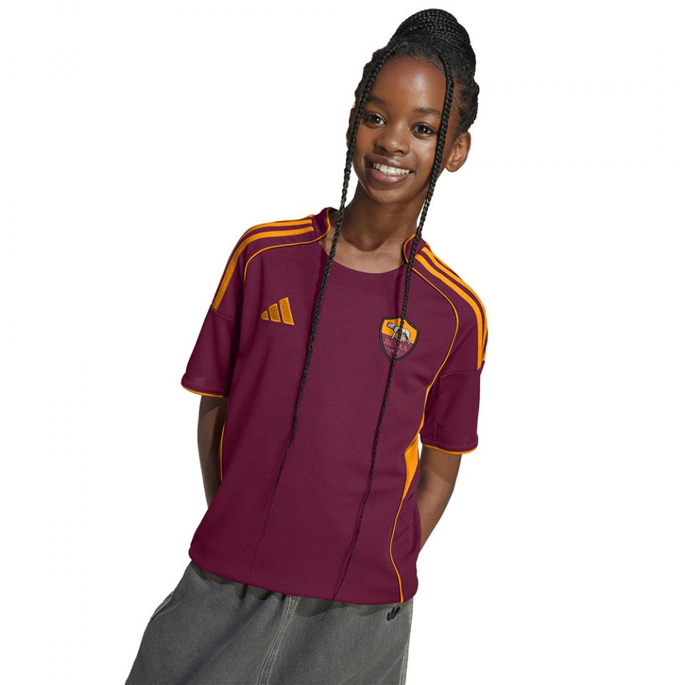 adidas AS Roma 2025/26 Youth Home Jersey