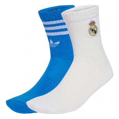 adidas Real Madrid CF 2025/26 Crew Socks 2PP