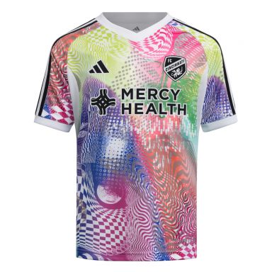 adidas FC Cincinnati Youth Pride Prematch Jersey