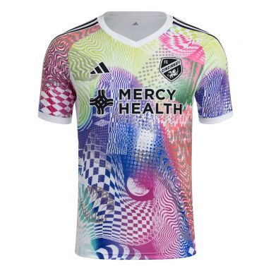 adidas FC Cincinnati Men's Pride Prematch Jersey
