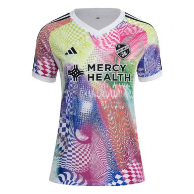 adidas FC Cincinnati Women's Pride Prematch Jersey