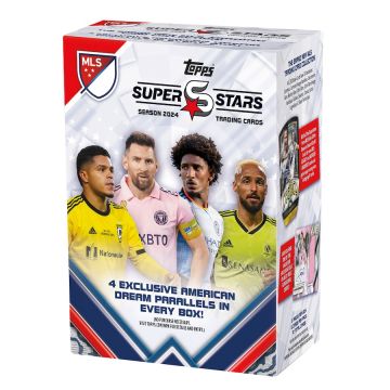 Topps 2024 MLS Superstars Trading Cards 8/Pack