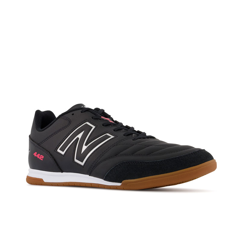 New Balance 442 V2 Team Mens Soccer Cleats Boots (2E Wide) (MS42FBK2) SZ 11 New New Balance 442 V2 Team Mens Black Soccer Cleats Boots  main image 3