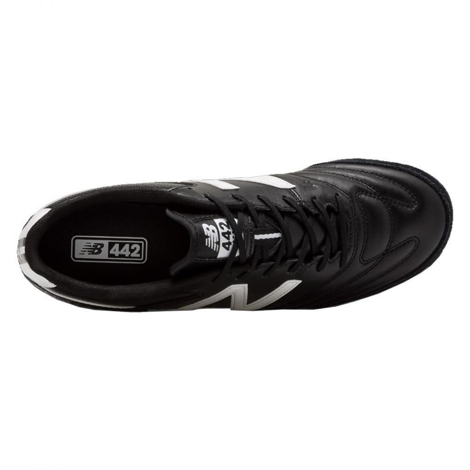 New Balance 442 Team TF (2E) - Black/White