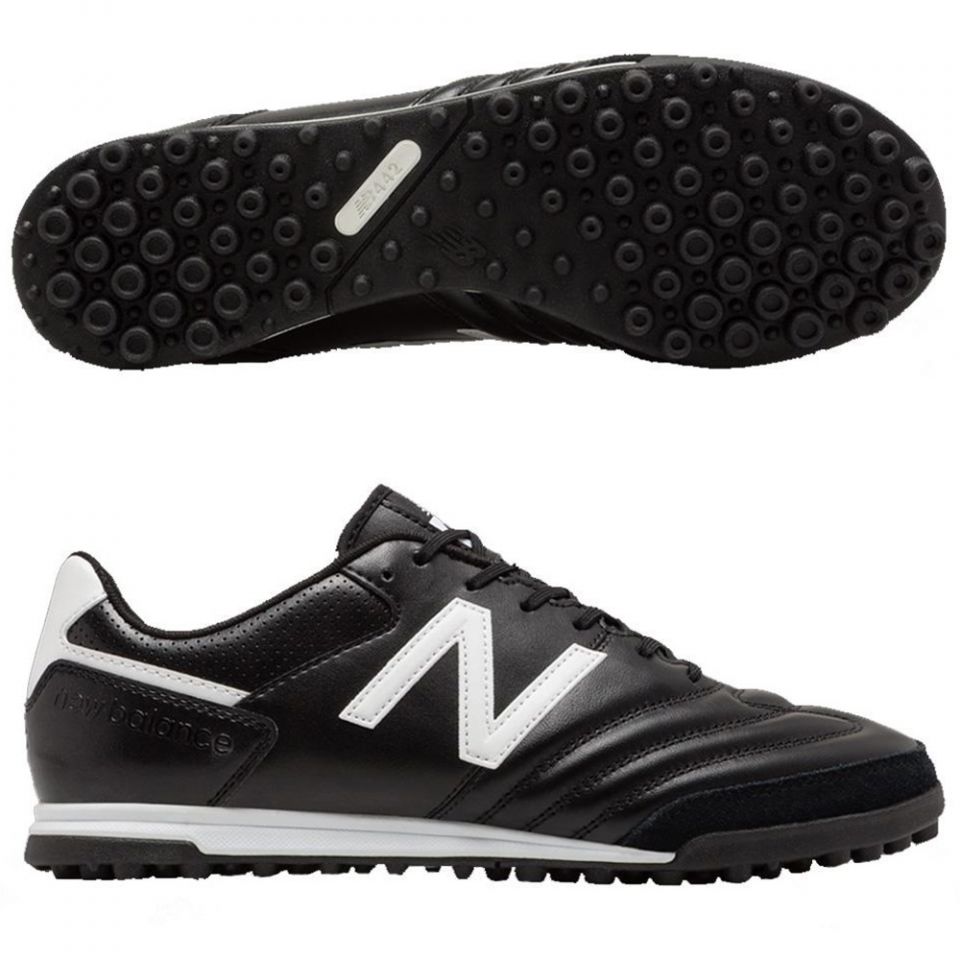 New Balance 442 Team TF (2E) - Black/White