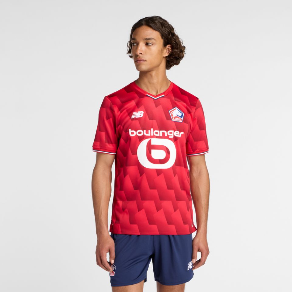 New Balance 2025/26 Lille OSC Men's Home Jersey