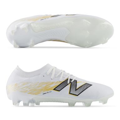 New Balance Furon Elite FG V8 (2E Width) Soccer Cleats | 10-Year White Pack