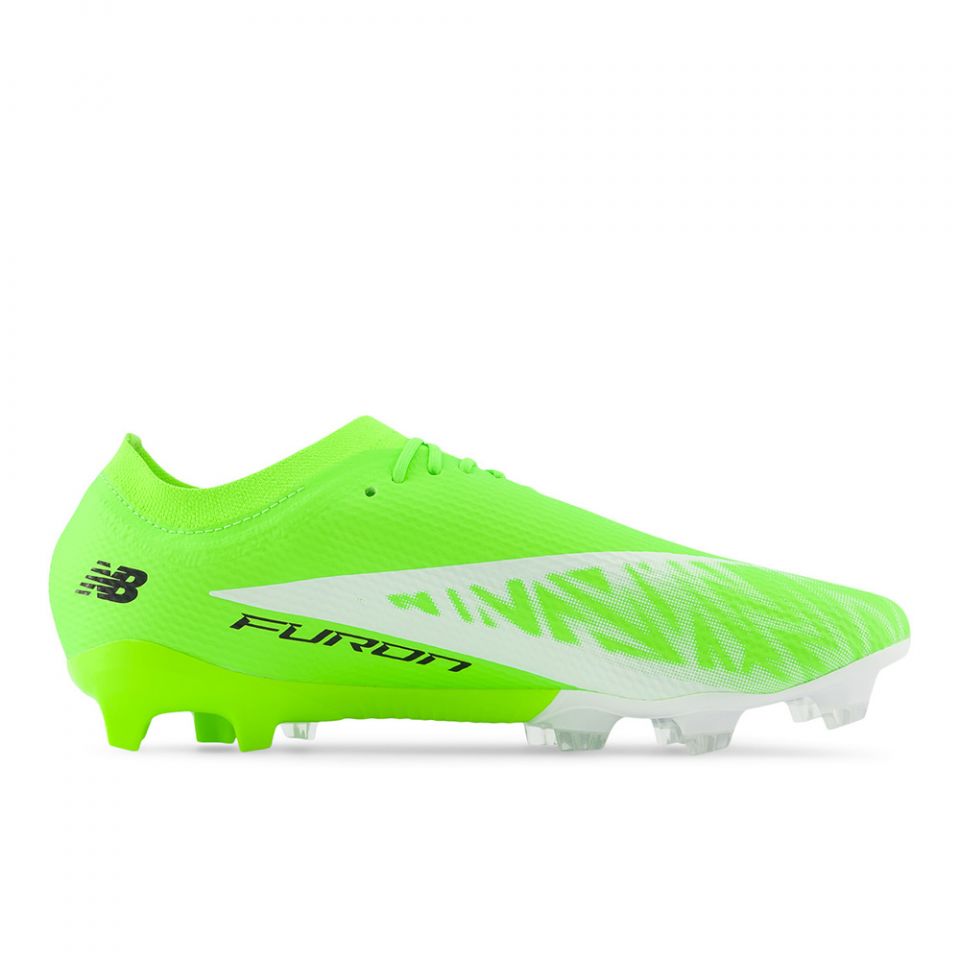 New Balance Furon Team V8 FG Soccer Cleats | Lime Light Pack