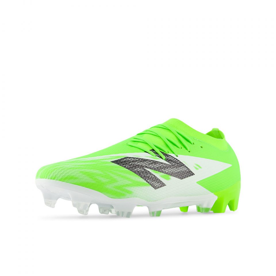 New Balance Furon Team V8 FG Soccer Cleats | Lime Light Pack