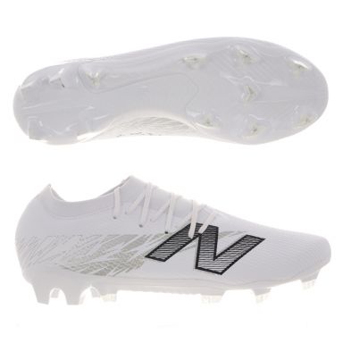 New Balance Furon Team FG V8 (2E Width) Soccer Cleats | 10-Year White Pack