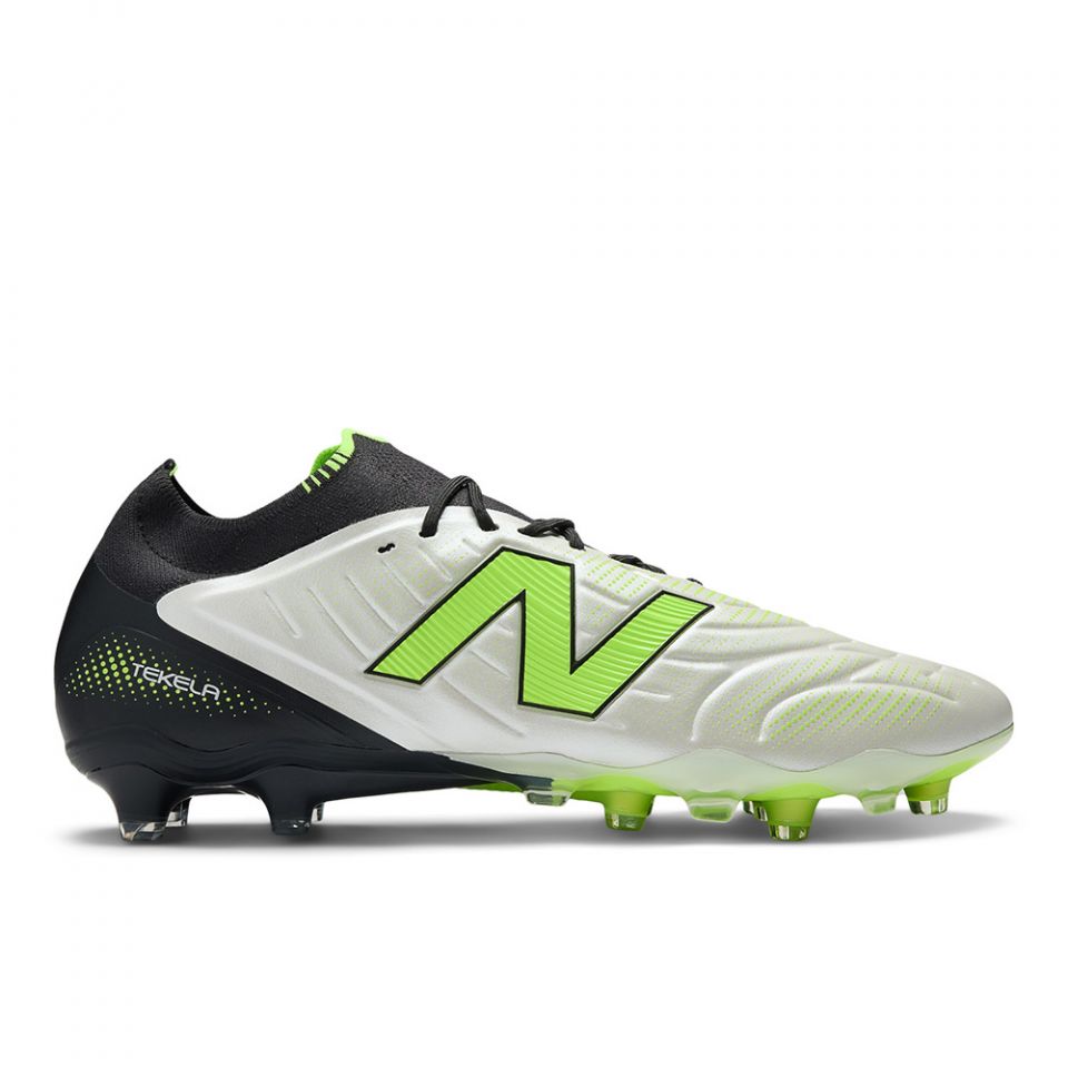 New Balance Tekela Elite Low V5 FG Soccer Cleats (2E Width) | Lime
