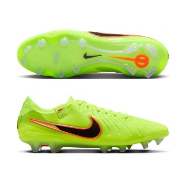 Nike Tiempo Legend 10 Elite FG Soccer Cleats | Max Voltage Pack