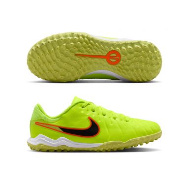 Nike Junior Tiempo Legend 10 Academy TF Soccer Shoes | Max Voltage Pack