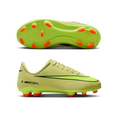 Nike Junior Zoom Mercurial Vapor 16 Club FG/MG Soccer Cleats | Max Voltage Pack