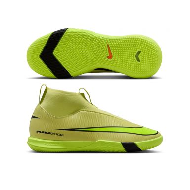 Nike Junior Zoom Superfly 10 Academy IC Soccer Shoes | Max Voltage Pack
