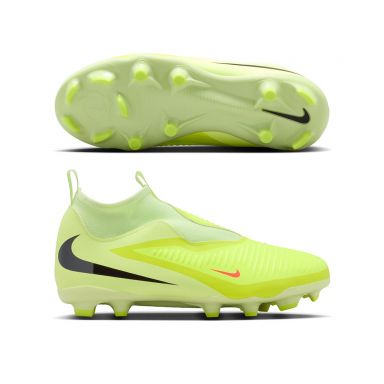 Nike Junior Phantom 6 High Academy FG/MG Soccer Cleats | Max Voltage Pack
