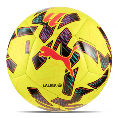 PUMA Orbita La Liga 1 Mini Hi-Vis Soccer Ball