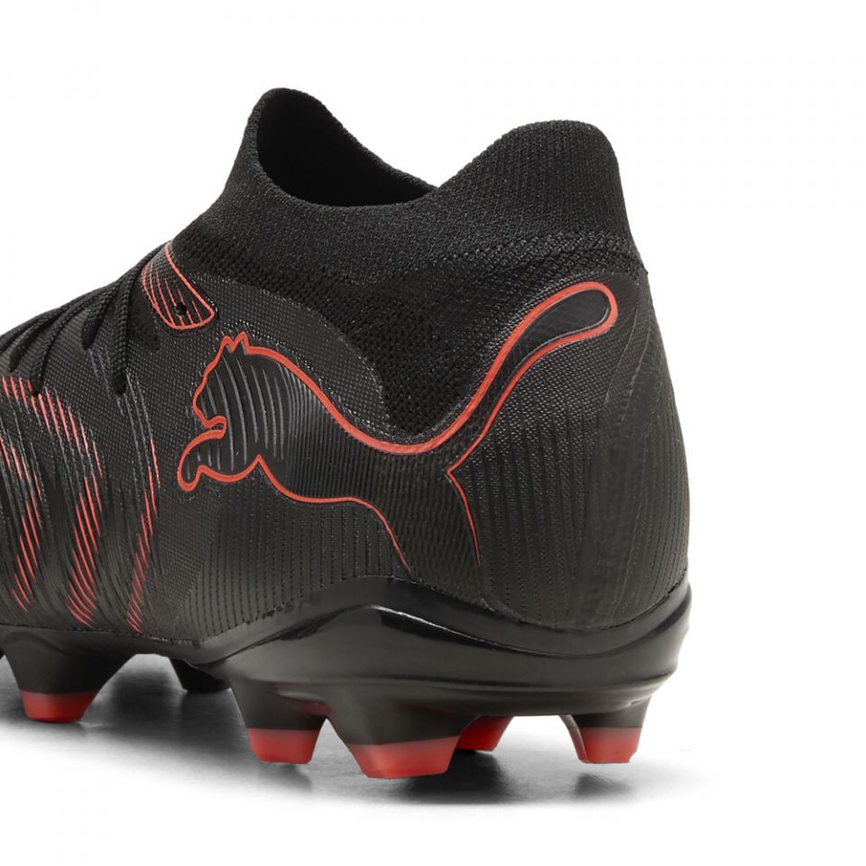 Puma Future 9 Match FG/AG Cleats Black Glowing Red Mens 9.5 108713-02 PUMA Future 9 Match FG/AG Soccer Cleats | Eclipse Pack main image 3