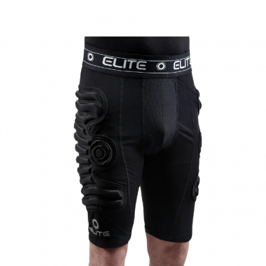 Elite Sport Men's 7mm Padded Basic Defensive Shield Compression Goalkeeper Shorts